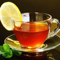Чай черный с лимоном